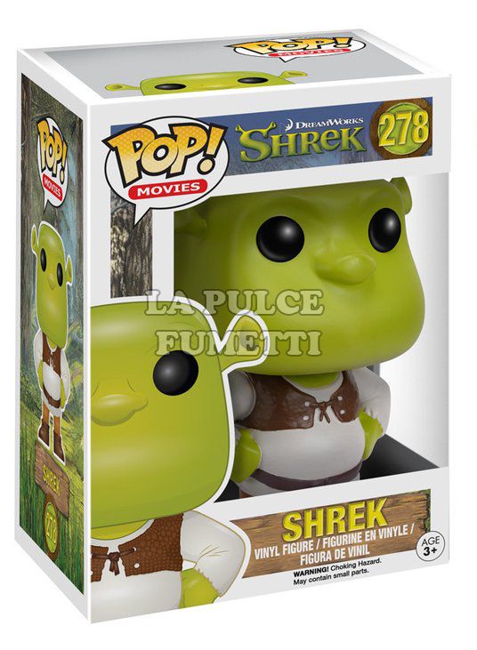 SHREK: SHREK - VINYL FIGURE #  278 - POP FUNKO 